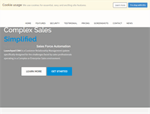 Tablet Screenshot of launchpadcrm.com